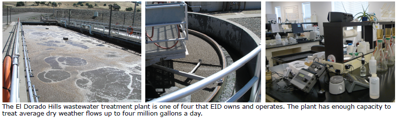 Pictures of El Dorado Hills wastewater treatment plant