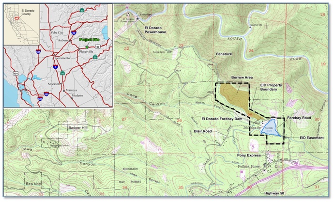 Forebay Project Map